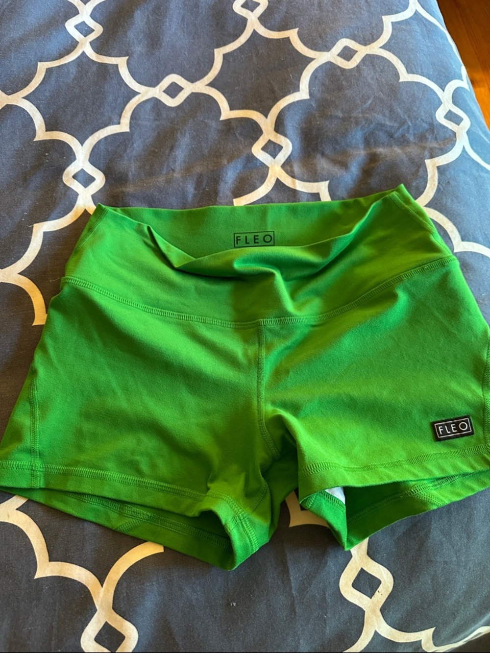 FLEO 3.25 Bounce Shorts Kelly Green